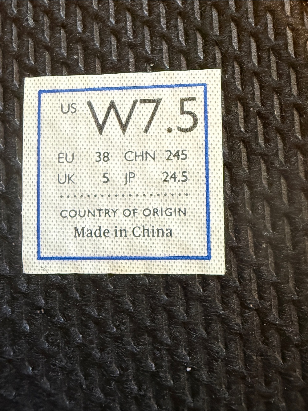 Rothy's Navy & Black Pointed Knit Flats Women’s 7.5 - Picture 10 of 10